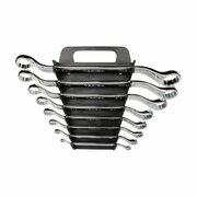 Tekton 45-Degree Offset Box End Wrench Set with Holder, 8-Piece (1/4 - 1-1/4 in.) WBE23408
